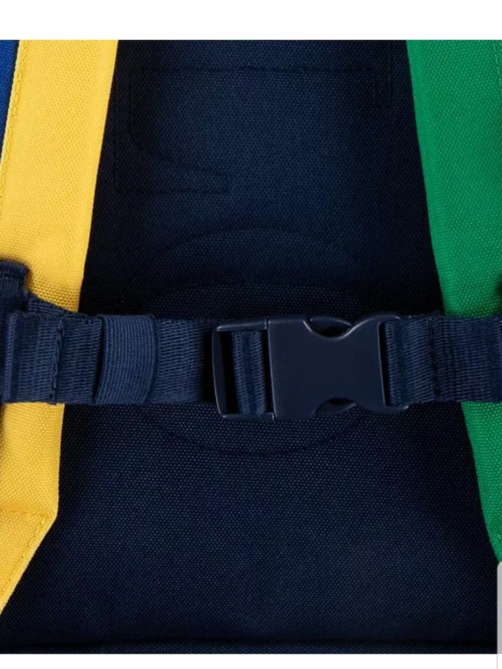 NEW! Polo by Ralph Lauren Navy, Blue, Green & Red Colorblock Backpack NWT